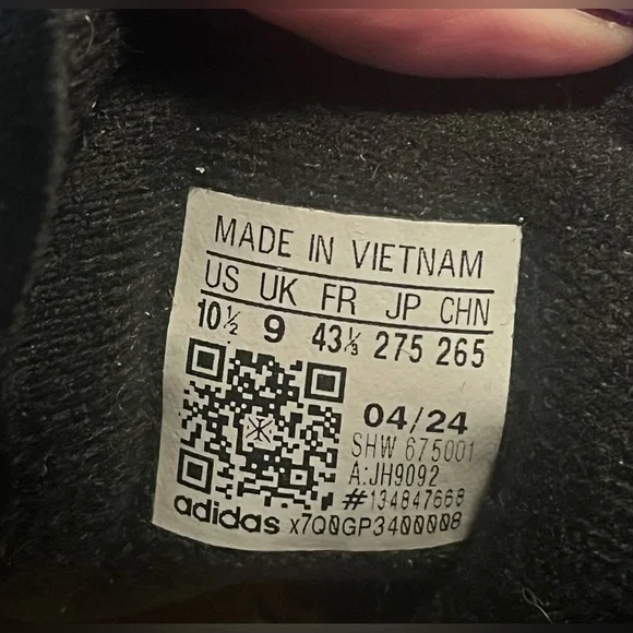 Adidas Handball Spezial Wonder Black Leopard Sneakers - Picture 9 of 10